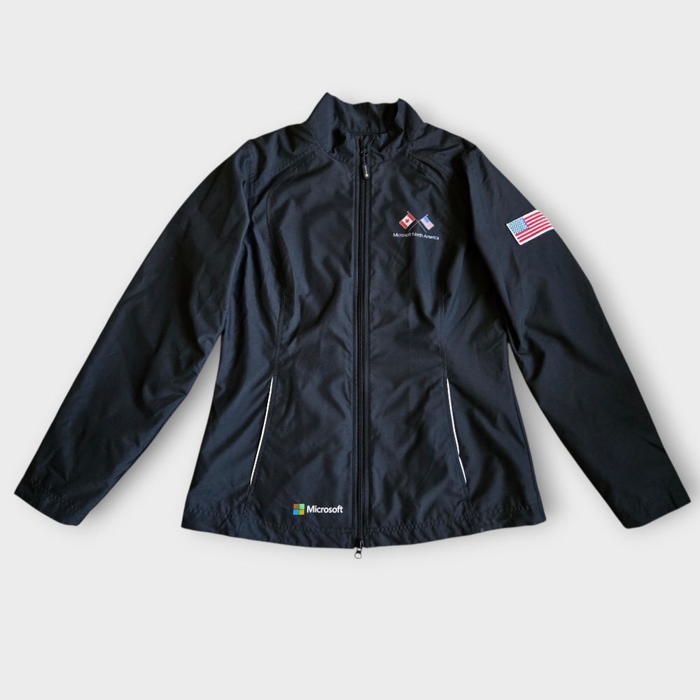 Cutter & Buck Microsoft North America USA Jacket Womens. Size: L